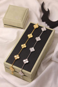 VAN CLEEF Sculpted Flower Bracelet