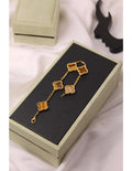 VAN CLEEF Five-Clover Bracelet
