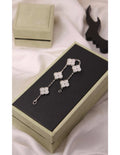 VAN CLEEF Textured Flower Bracelet